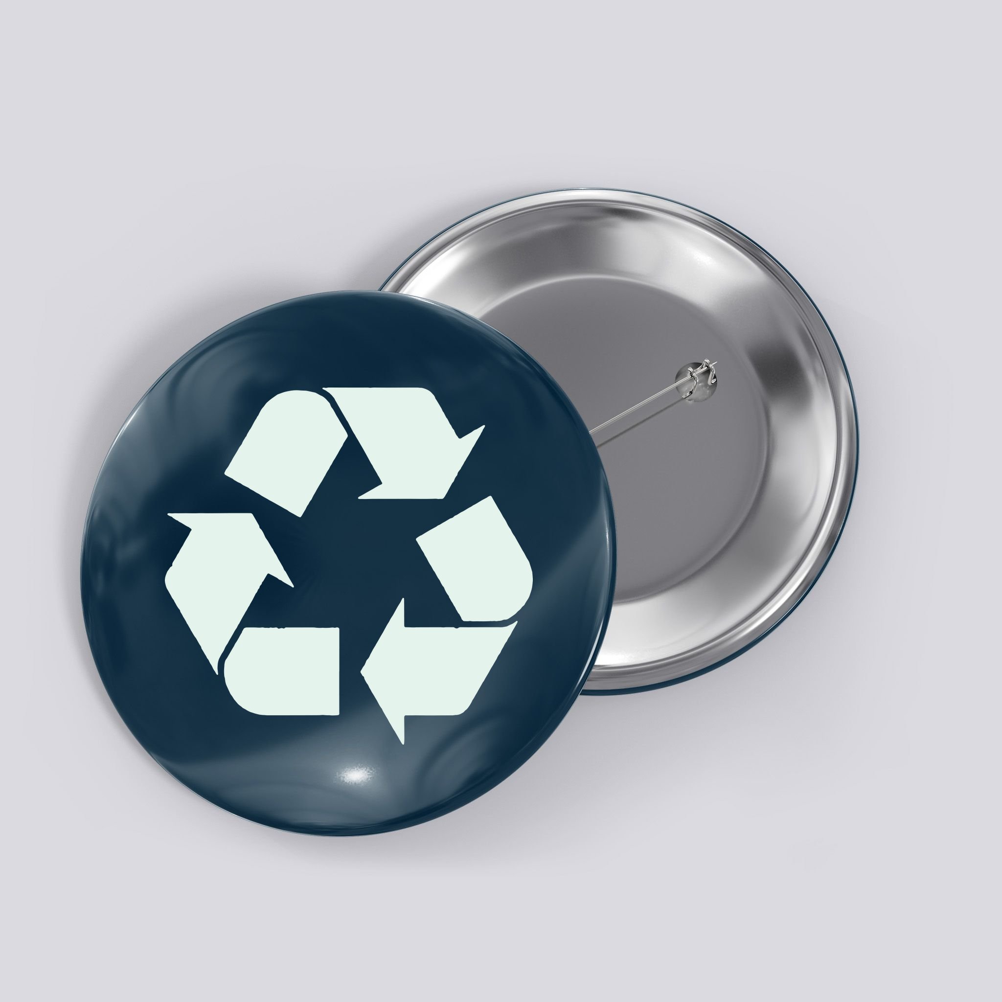 Recycle Symbol T Shirt Vintage Recycle T Shirt Recycle Logo Shirt Button