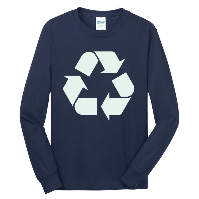 Recycle Symbol T Shirt Vintage Recycle T Shirt Recycle Logo Shirt Tall Long Sleeve T-Shirt