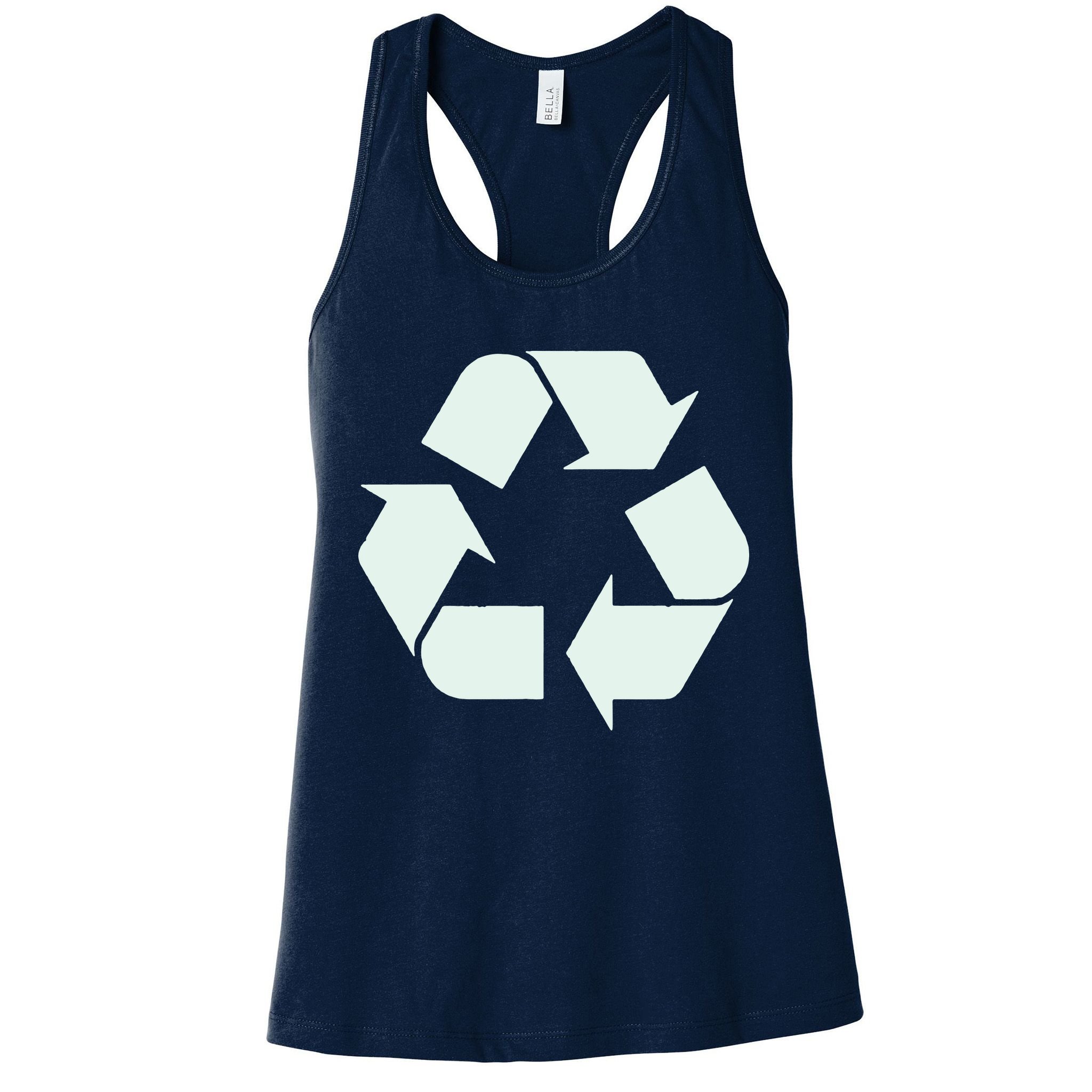 Recycle Symbol T Shirt Vintage Recycle T Shirt Recycle Logo Shirt Womens Tank Top