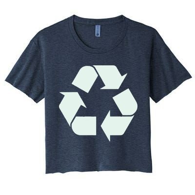 Recycle Symbol T Shirt Vintage Recycle T Shirt Recycle Logo Shirt Crop Top