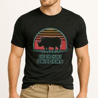 Rhino Save The Chubby Unicorns Retro 80s Style Funny Performance Shirt