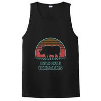 Rhino Save The Chubby Unicorns Retro 80s Style Funny PosiCharge Competitor Tank