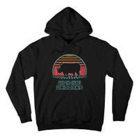 Rhino Save The Chubby Unicorns Retro 80s Style Funny Tall Hoodie