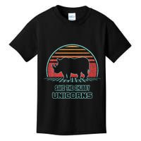 Rhino Save The Chubby Unicorns Retro 80s Style Funny Kids T-Shirt