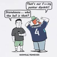 Ryan Stonehouse That’S Our Fucking Punter Dipshit Cooling Performance Crew T-Shirt