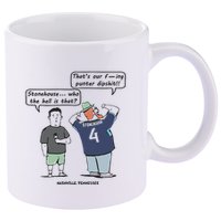 Ryan Stonehouse That’S Our Fucking Punter Dipshit 11oz C Handle Ceramic Mug