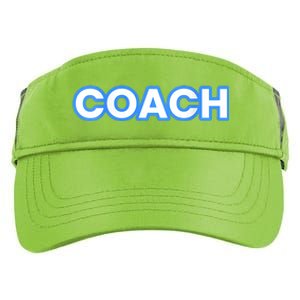 Raptors Soccer Team Coaches Adult Drive Performance Visor