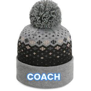 Raptors Soccer Team Coaches The Baniff Cuffed Pom Beanie