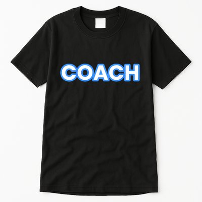 Raptors Soccer Team Coaches Tall T-Shirt
