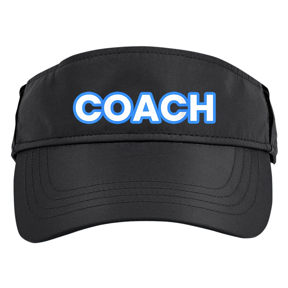 Raptors Soccer Team Coaches Adult Drive Performance Visor