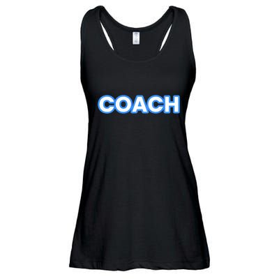Raptors Soccer Team Coaches Ladies Essential Flowy Tank
