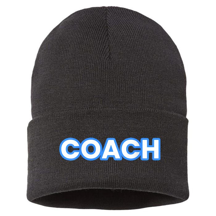 Raptors Soccer Team Coaches Sustainable Knit Beanie