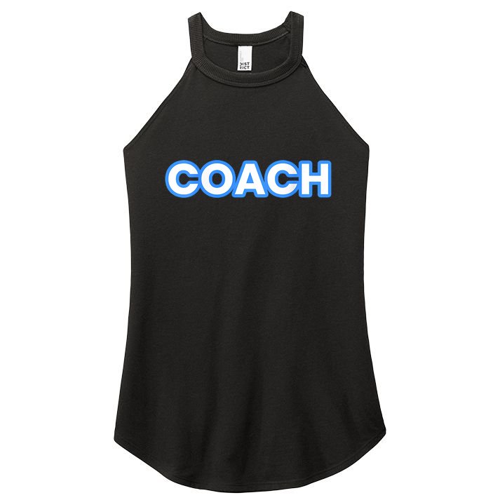 Raptors Soccer Team Coaches Women's Perfect Tri Rocker Tank
