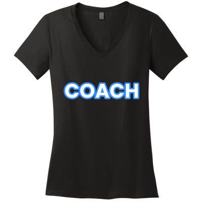 Raptors Soccer Team Coaches Women's V-Neck T-Shirt