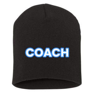 Raptors Soccer Team Coaches Short Acrylic Beanie