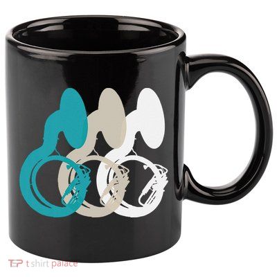Retro Sousaphone Tuba Music Brass Band Gift 11oz C Handle Ceramic Mug