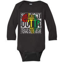 Retro Southern Tx Texas State Vintage 94 Years Baby Long Sleeve Bodysuit