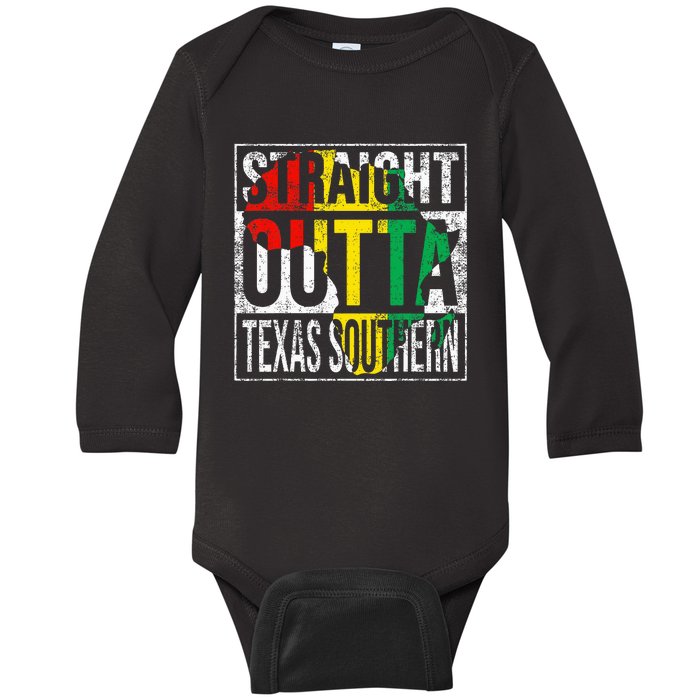 Retro Southern Tx Texas State Vintage 94 Years Baby Long Sleeve Bodysuit