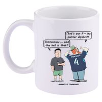 Ryan Stonehouse That’S Our Fucking Punter Dipshit 11oz C Handle Ceramic Mug