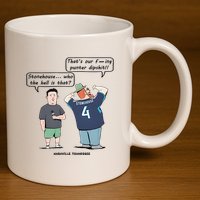 Ryan Stonehouse That’S Our Fucking Punter Dipshit 11oz C Handle Ceramic Mug