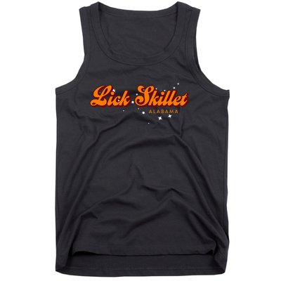 Retro Small Town Alabama Lick Skillet Tank Top