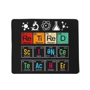 Retired Science Teacher Learning School Retiret Mousepad