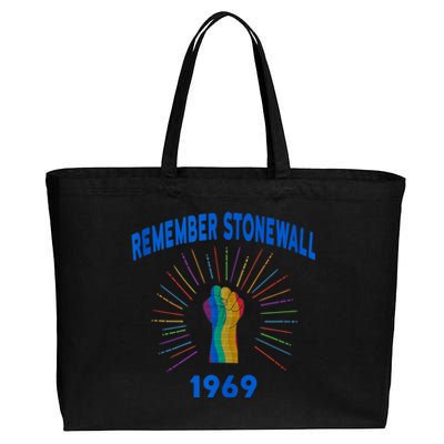 Remember Stonewall The Riot That Started It Cotton Canvas Jumbo Tote