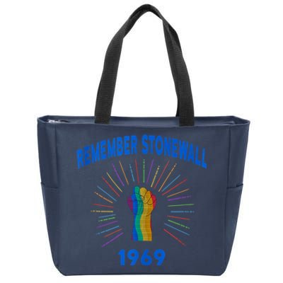 Remember Stonewall The Riot That Started It Zip Tote Bag