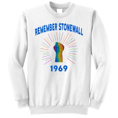 Remember Stonewall The Riot That Started It Sweatshirt