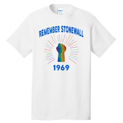 Remember Stonewall The Riot That Started It Tall T-Shirt