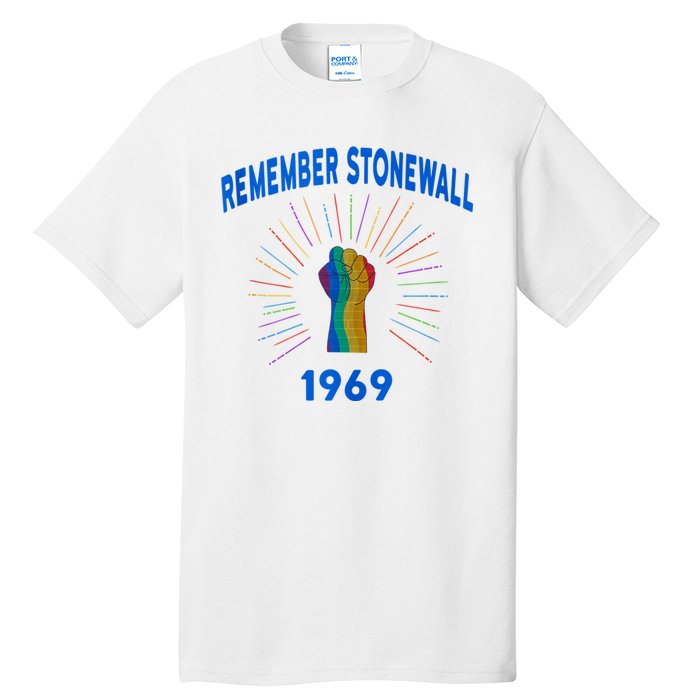 Remember Stonewall The Riot That Started It Tall T-Shirt