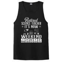 Retired Science Teacher Weekend School Retirement Gift PosiCharge Competitor Tank