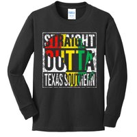 Retro Southern TX Texas State Vintage 94 years Kids Long Sleeve Shirt