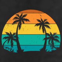 Retro Summer Tropical Beach Cool Comfort Performance Bucket Hat