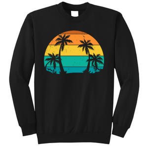 Retro Summer Tropical Beach Sweatshirt