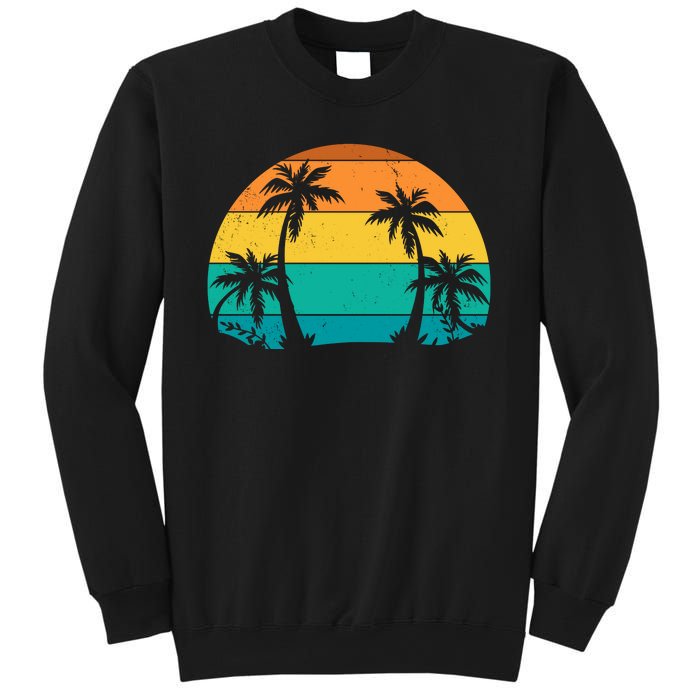 Retro Summer Tropical Beach Sweatshirt