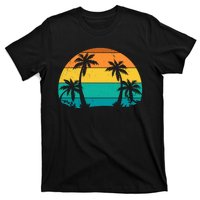 Retro Summer Tropical Beach T-Shirt