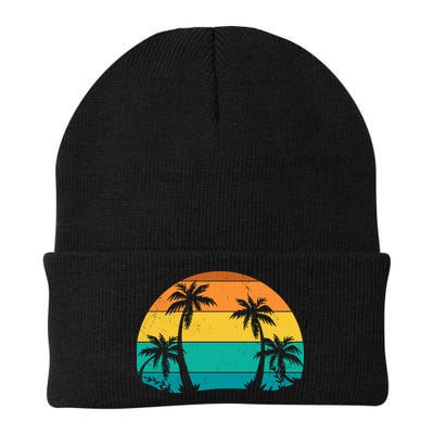 Retro Summer Tropical Beach Beanie