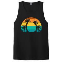 Retro Summer Tropical Beach PosiCharge Competitor Tank