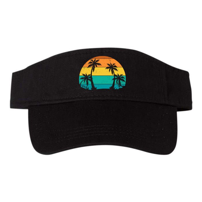 Retro Summer Tropical Beach Visor