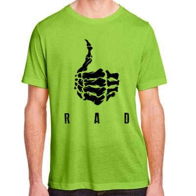 Rad Skeleton Thumb Cool Gag Radiography Lovers Gift Adult ChromaSoft Performance T-Shirt