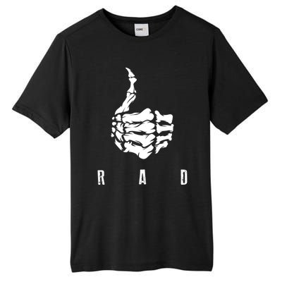 Rad Skeleton Thumb Cool Gag Radiography Lovers Gift Tall Fusion ChromaSoft Performance T-Shirt