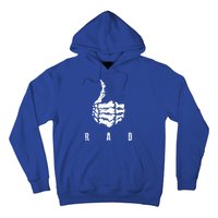 Rad Skeleton Thumb Cool Gag Radiography Lovers Gift Hoodie