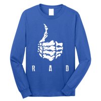 Rad Skeleton Thumb Cool Gag Radiography Lovers Gift Long Sleeve Shirt