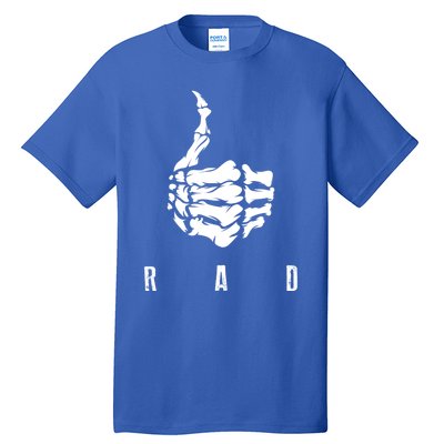 Rad Skeleton Thumb Cool Gag Radiography Lovers Gift Tall T-Shirt