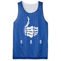 Rad Skeleton Thumb Cool Gag Radiography Lovers Gift Mesh Reversible Basketball Jersey Tank