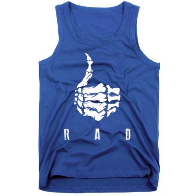 Rad Skeleton Thumb Cool Gag Radiography Lovers Gift Tank Top