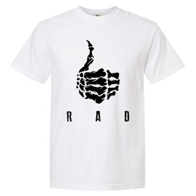 Rad Skeleton Thumb Cool Gag Radiography Lovers Gift Garment-Dyed Heavyweight T-Shirt