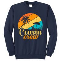 Retro Summer Tee Family Vacation Vintage Beach Cousin Crew Sweatshirt