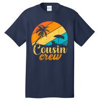 Retro Summer Tee Family Vacation Vintage Beach Cousin Crew Tall T-Shirt